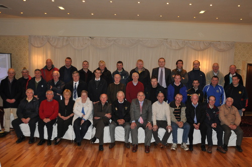 Club representatives at launch of 2013 Hurlers Co-Op Draw