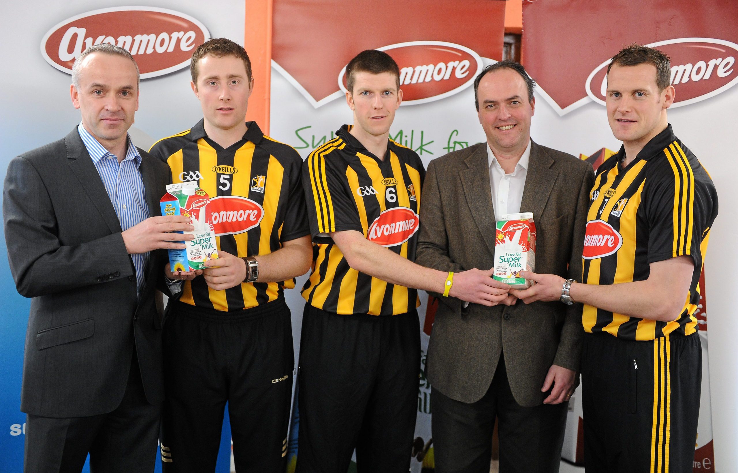 Glanbia launch its “Avonmore Milk” sponsorship of Kilkenny Hurlers for 2011