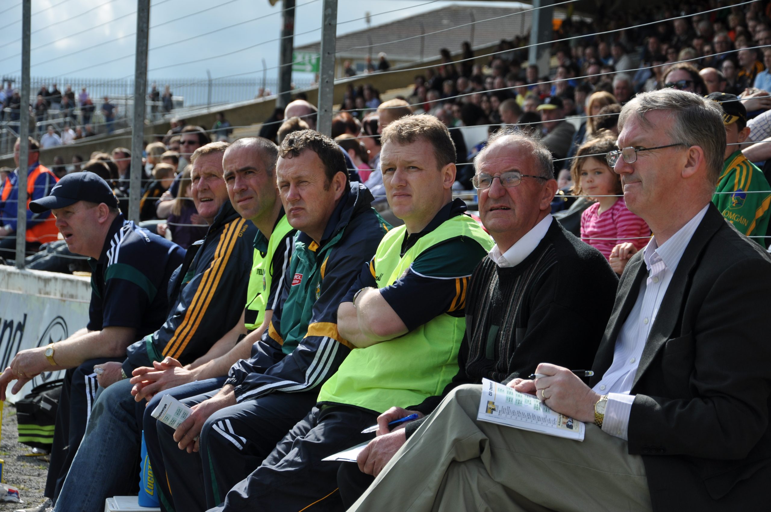 Mentors, substitues and fourth officials change sides in Nowlan Park