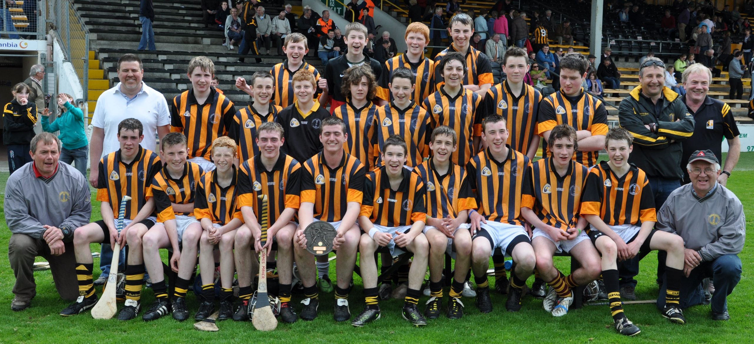 St. Lachtains take under sixteen Leinster Hurling League title