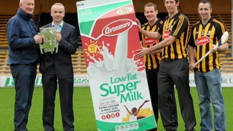 Glanbia launch its sponsorship of Kilkenny Hurlers for 2012