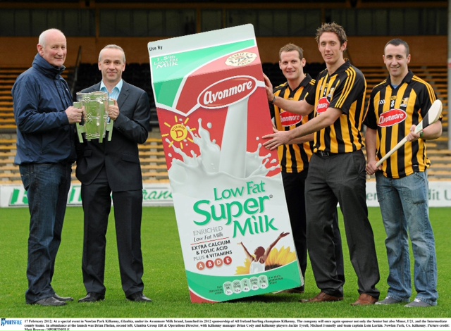Glanbia launch its sponsorship of Kilkenny Hurlers for 2012
