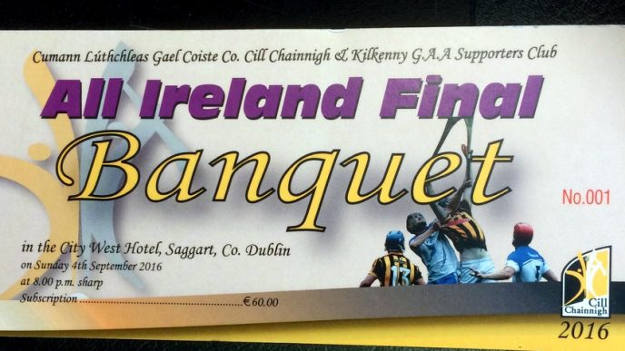 Final Night Banquet Tickets Now On Sale