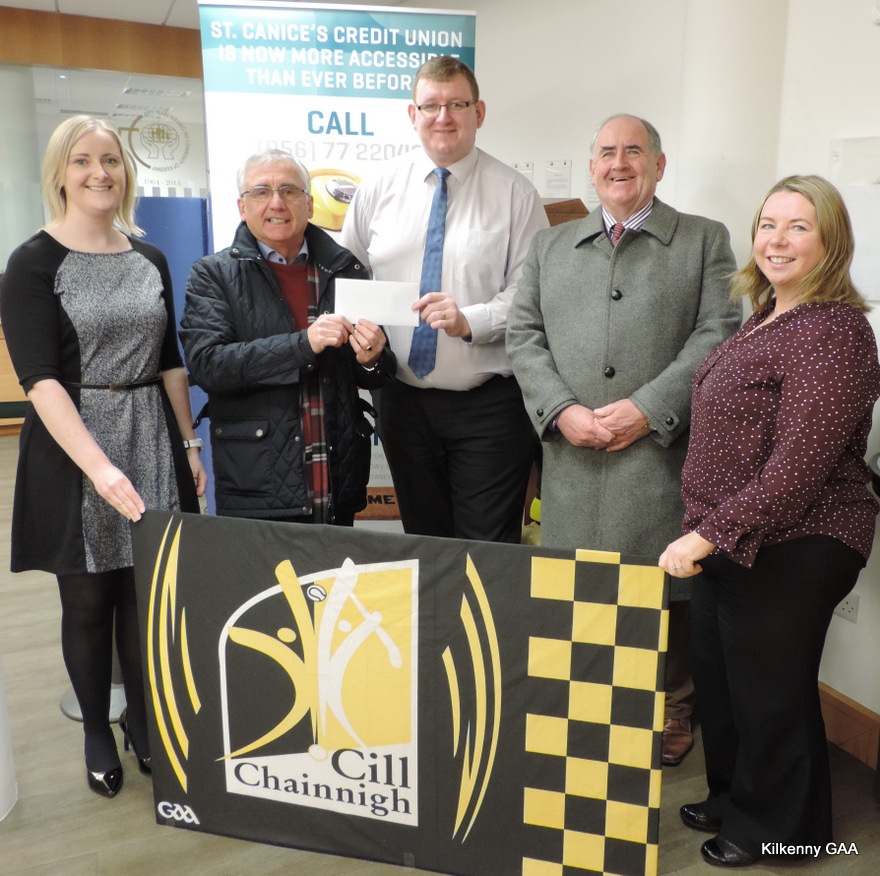 St Canices Credit Union Supporting Kilkenny GAA