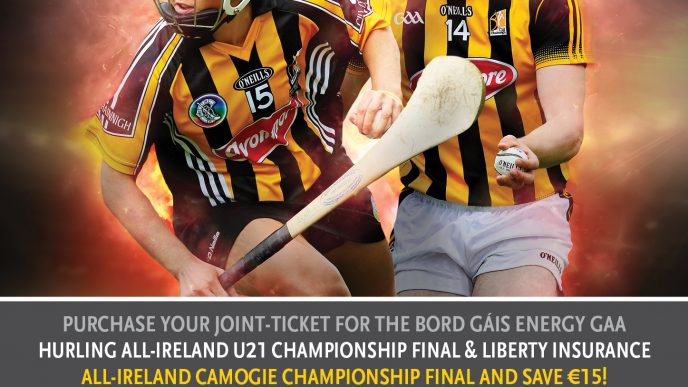 Dual Ticket Offer for Under 21 and Camogie Finals