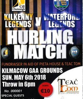 Kilkenny Vs Waterford Legends Hurling Match