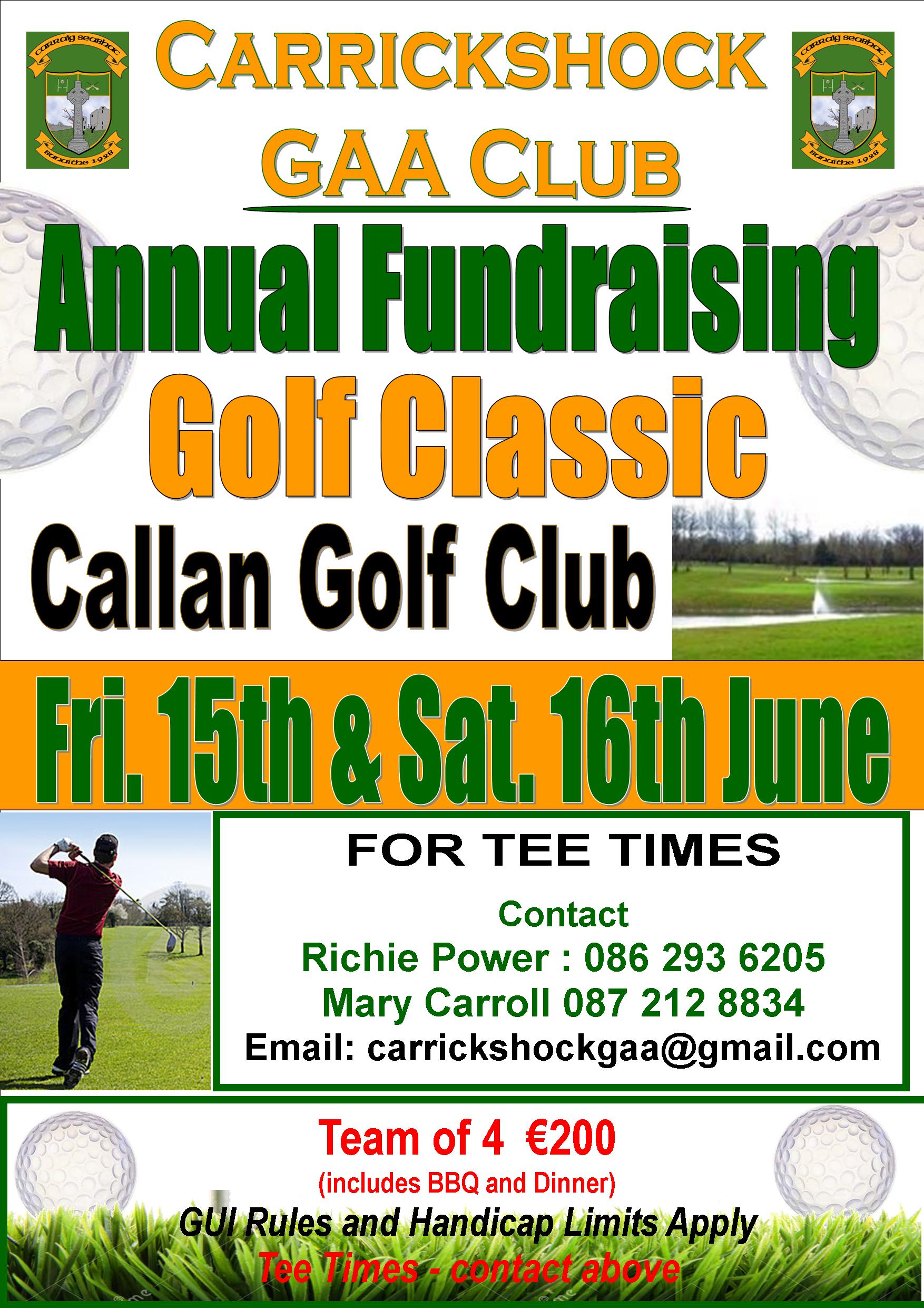 Carrickshock Golf Classic