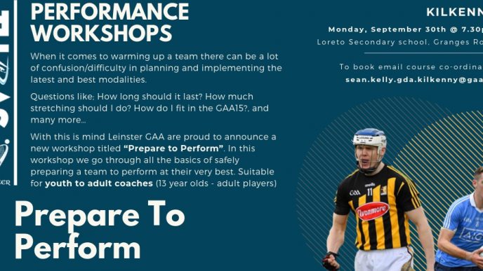 ‘Prepare to Perform’ Workshop & Introduction to Performance Analysis Workshop