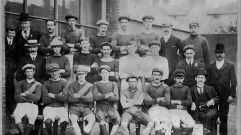 Kilkenny SF team (Lamogue Rovers) which reached Leinster Final 1903. The full Panel was : Mick Landy (Capt), Stephen Davis, Tom Hyland, Pat O'Neill, Mick O'Neill, Bob Maher, Larry Comerford, John McGrath, Jim Donovan, Pat Power, John Fitzpatrick, Ned Conway, Nick Curran, Tom Phelan, Dan Stapleton, Mick Tobin, Davy Hoyne. Mick Tobin and Pat McGrath played in first game. Stephen Davis and Larry Comerford were on for second and third games. Pat Conway was on for first and second games. Nick Curran was on for third game.
