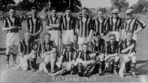 Kilkenny Senior Hurling Team 1937 beaten by Tipp in Killarney.