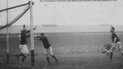 A Cork point from the first of the three deciders in 1931
