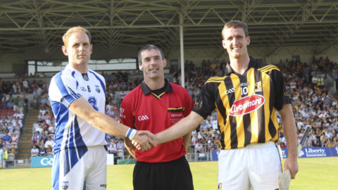 Kevin Moran Waterford Referee James Owens Wexford Colin Fennelly Kilkenny