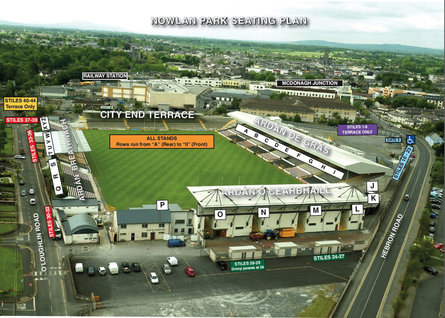 UPMC Nowlan Park Layout Kilkenny GAA