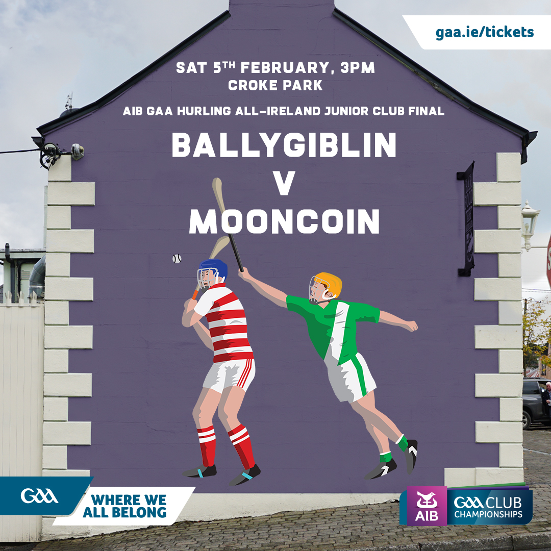 AIB GAA Hurling All-Ireland Junior Club Final; Mooncoin V Ballygiblin