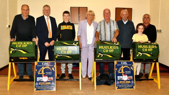 Hurlers Co-op Draw 4,5 and Special Anniversary Draw Results