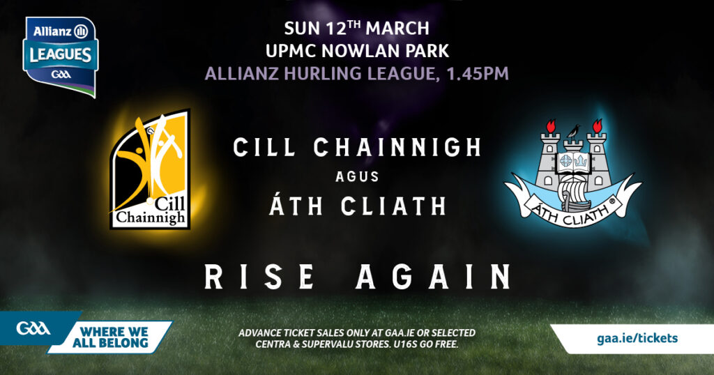 Allianz NHL Round 4: Kilkenny team vs Dublin named