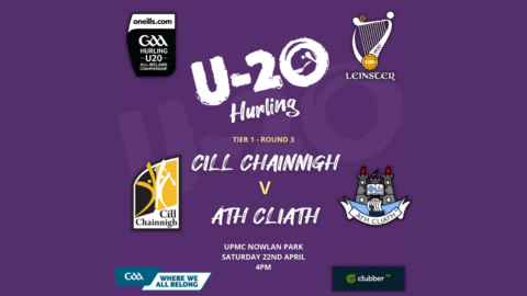 Kilkenny u-20 team to play Dublin in the oneills.com u-20 Leinster Hurling Championship named