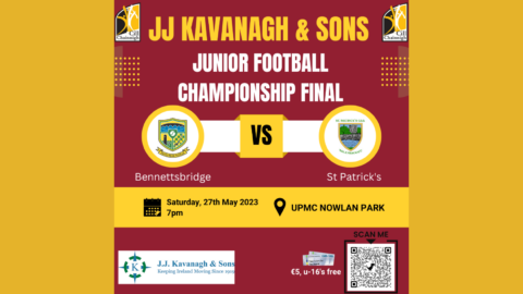 JJ Kavanagh & Sons Junior Football Championship Final