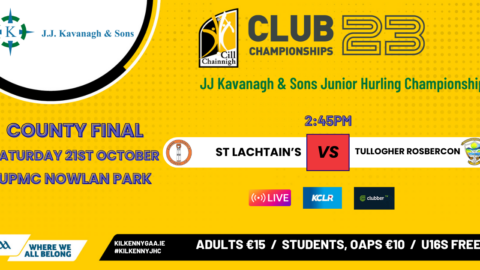 JJ Kavanagh & Sons Junior Hurling Championship County Final