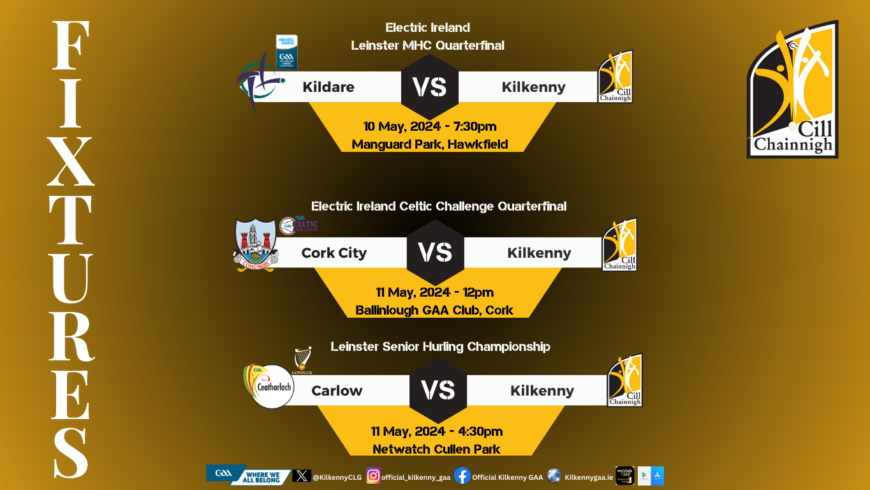 Upcoming Weekend Fixtures