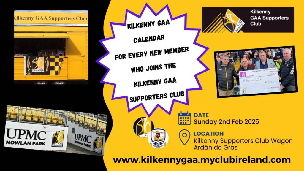 Join the Kilkenny GAA Supporters Club