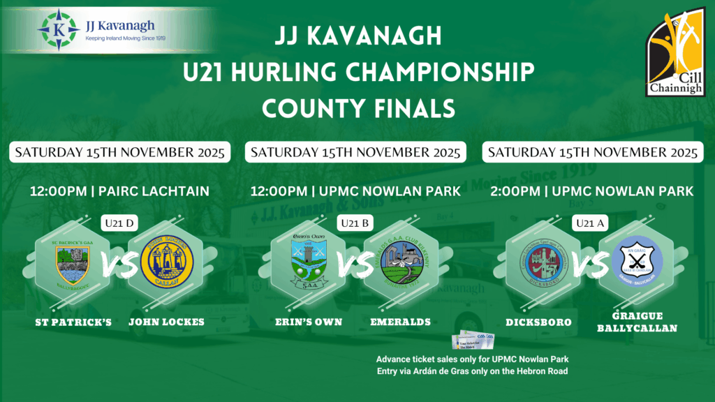 JJ Kavanagh U21 A&B Finals