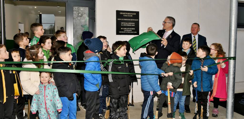 Official Opening of Graignamanagh Clubhouse Extension – 06 Dec 25