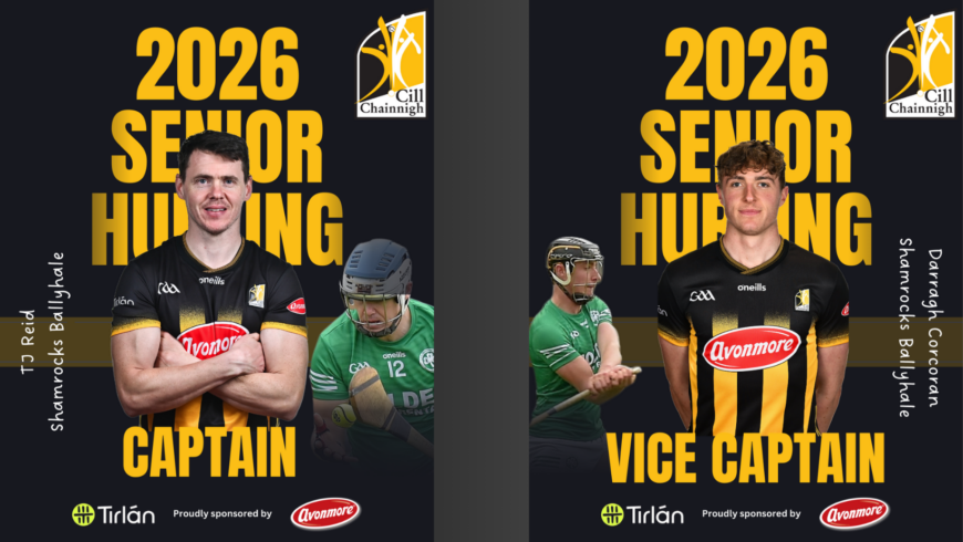 TJ Reid to Captain the Kilkenny Senior Hurlers in 2026