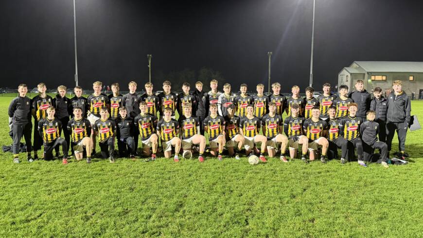 Kilkenny Underage Footballers in First Game of the Leinster Development League