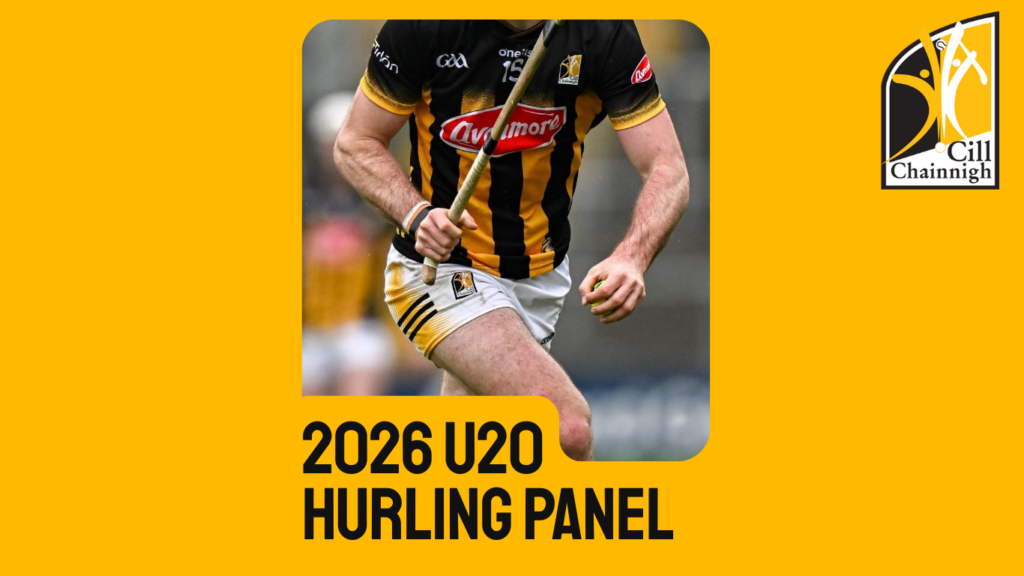 Kilkenny U20 Hurling Panel 2026