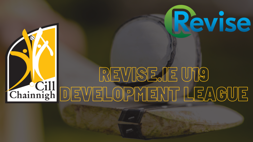 Revise.ie U19 Development League – Kilkenny team v. Wexford named