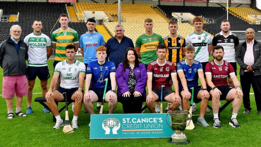 Launch of the St Canice’s Credit Union Senior Club Championship